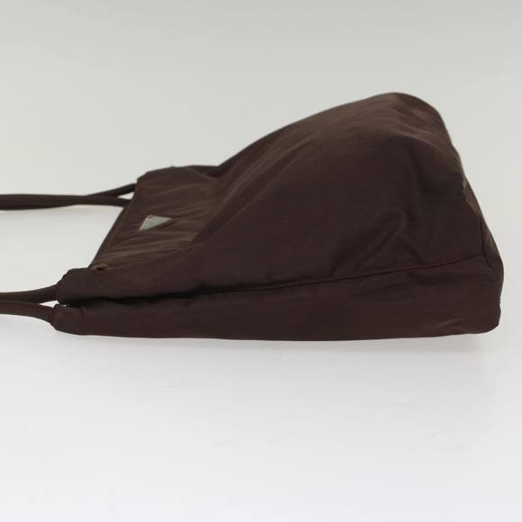 PRADA Shoulder Bag Nylon Brown Auth bs7444 - Picture 5 of 16